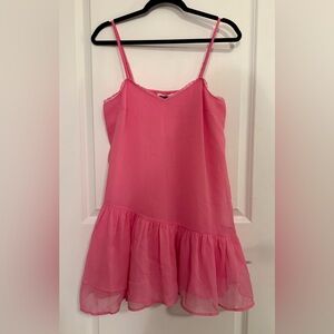 American Eagle Outfitters Pink Midi Dress